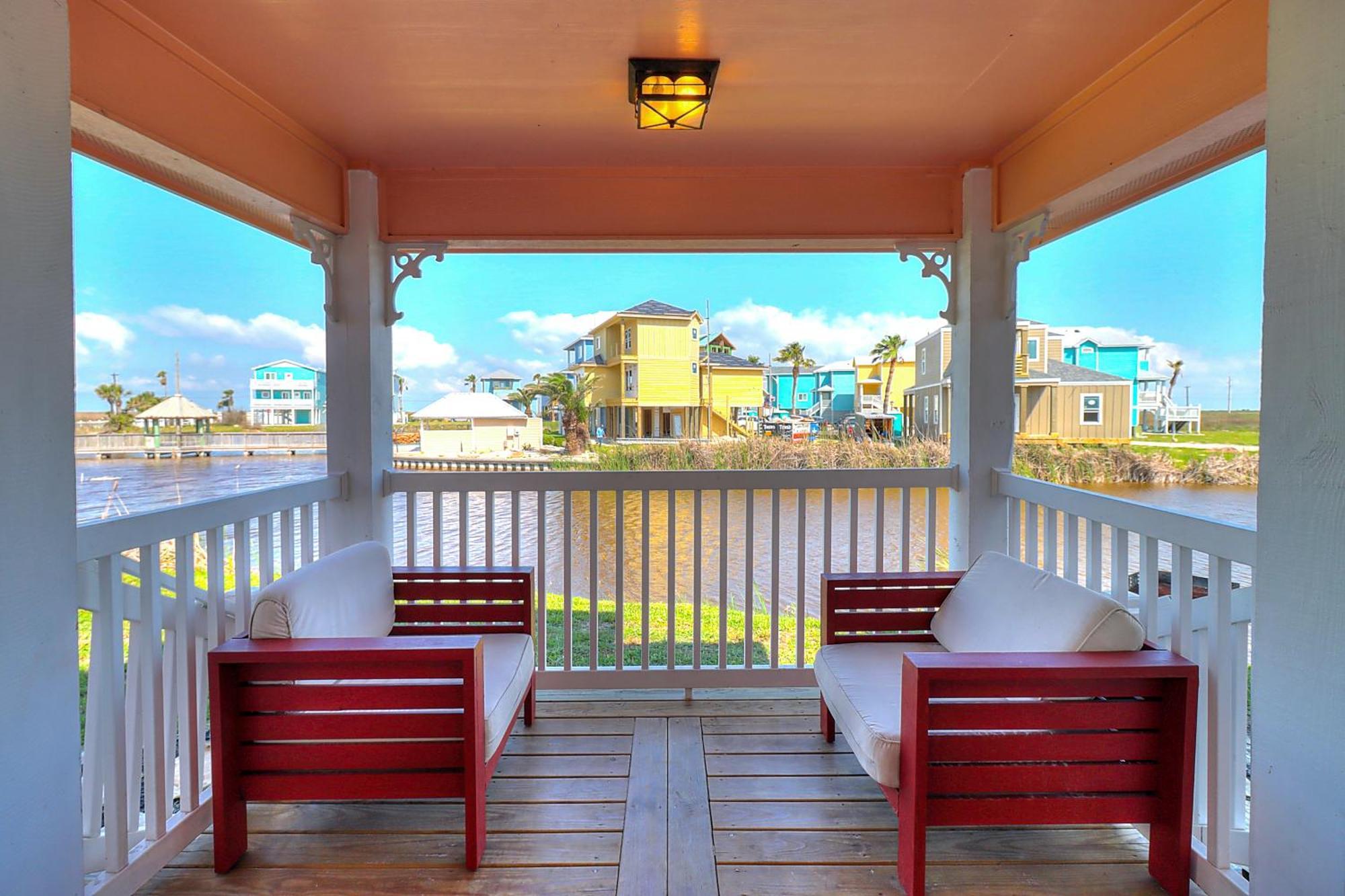 Bella Vista & Four Winds House Villa Mustang Beach Ruang foto