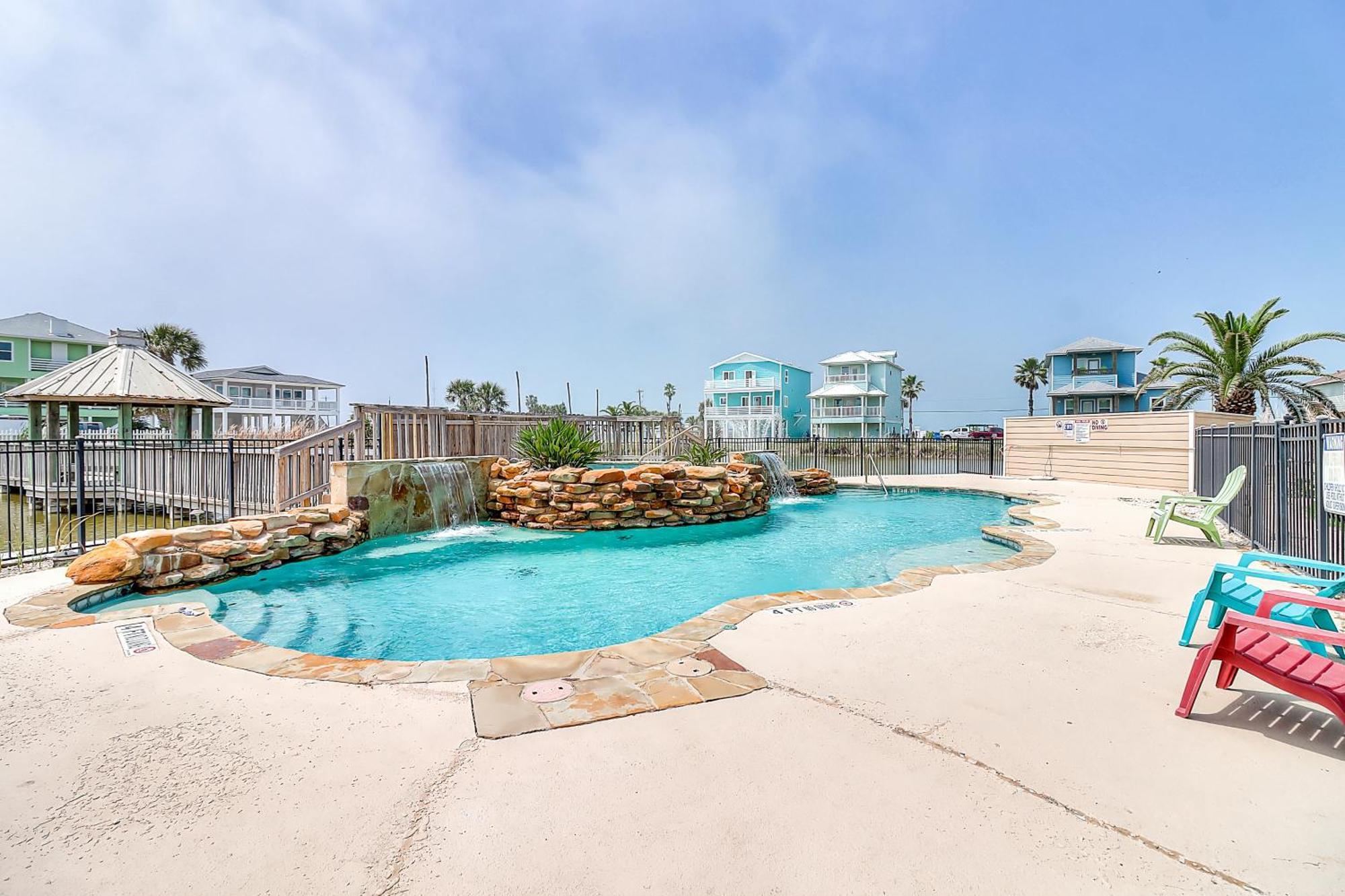 Bella Vista & Four Winds House Villa Mustang Beach Ruang foto