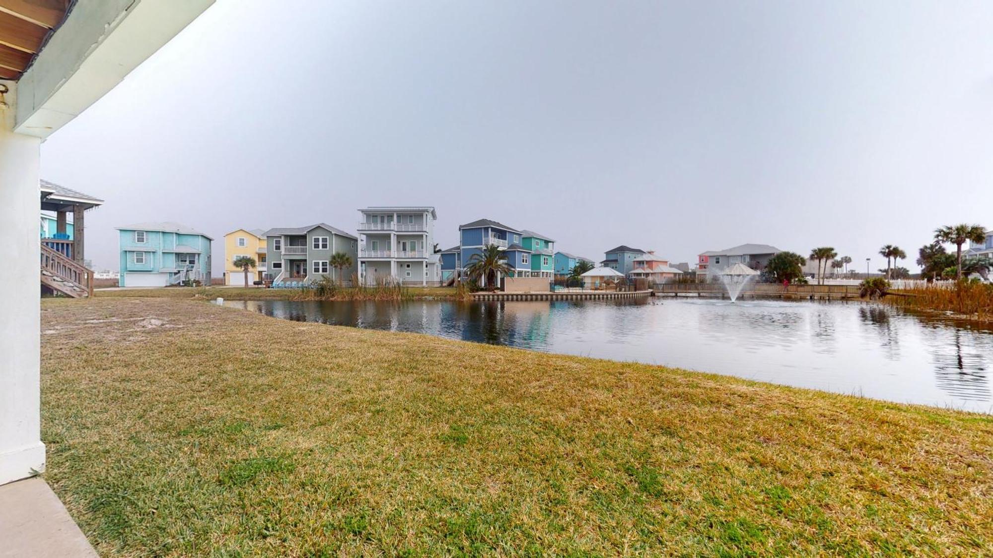 Bella Vista & Four Winds House Villa Mustang Beach Bagian luar foto