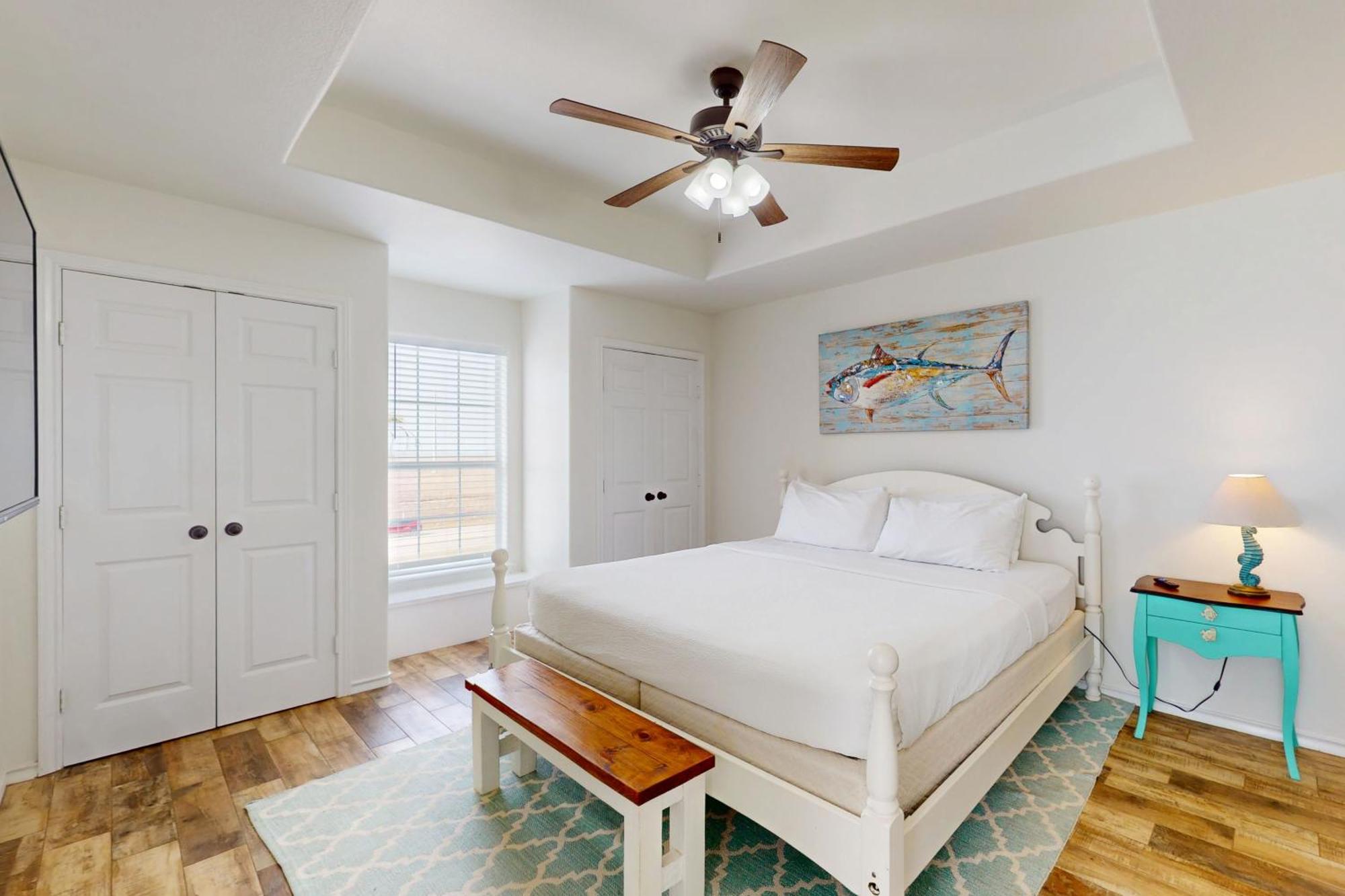 Bella Vista & Four Winds House Villa Mustang Beach Bagian luar foto