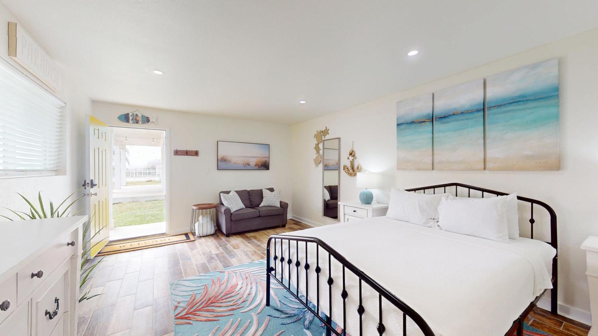 Bella Vista & Four Winds House Villa Mustang Beach Bagian luar foto