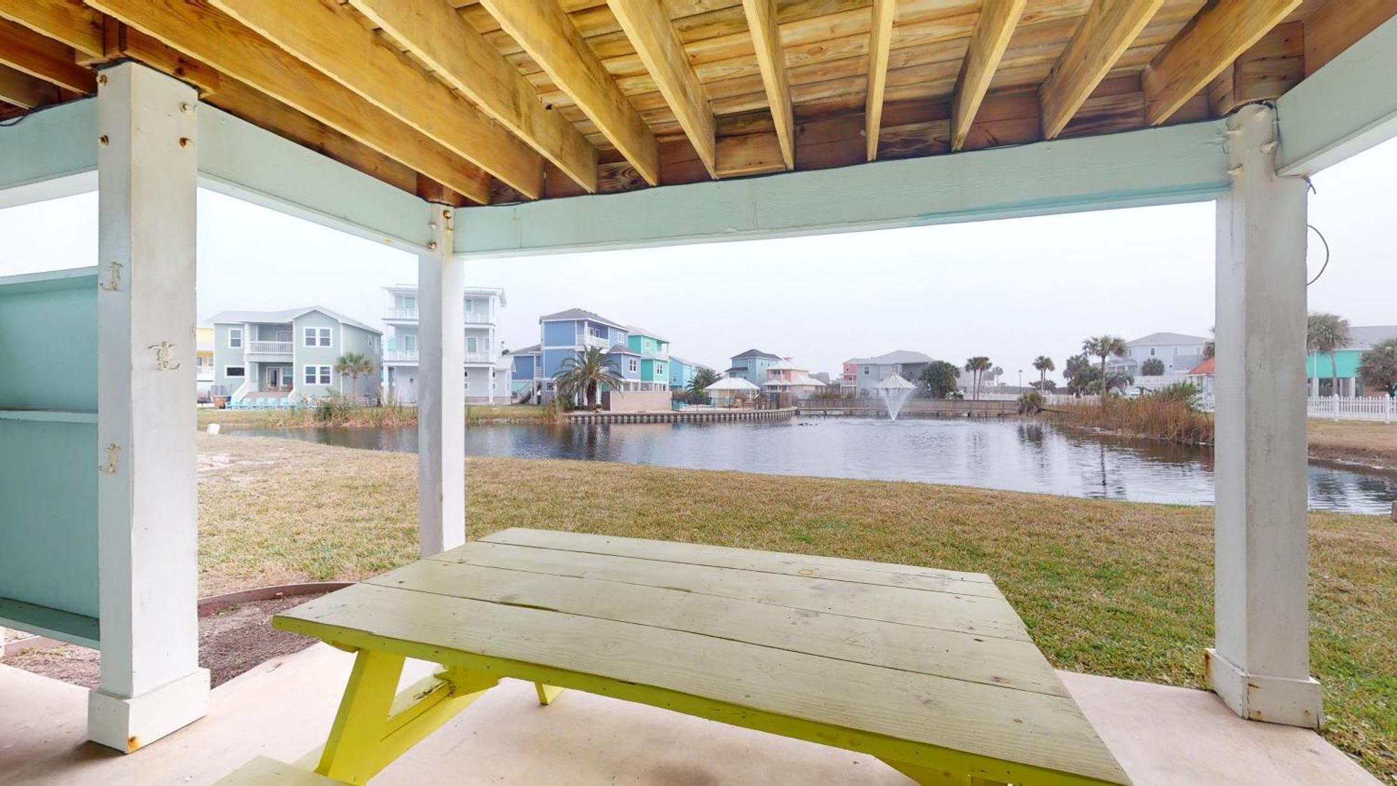Bella Vista & Four Winds House Villa Mustang Beach Bagian luar foto