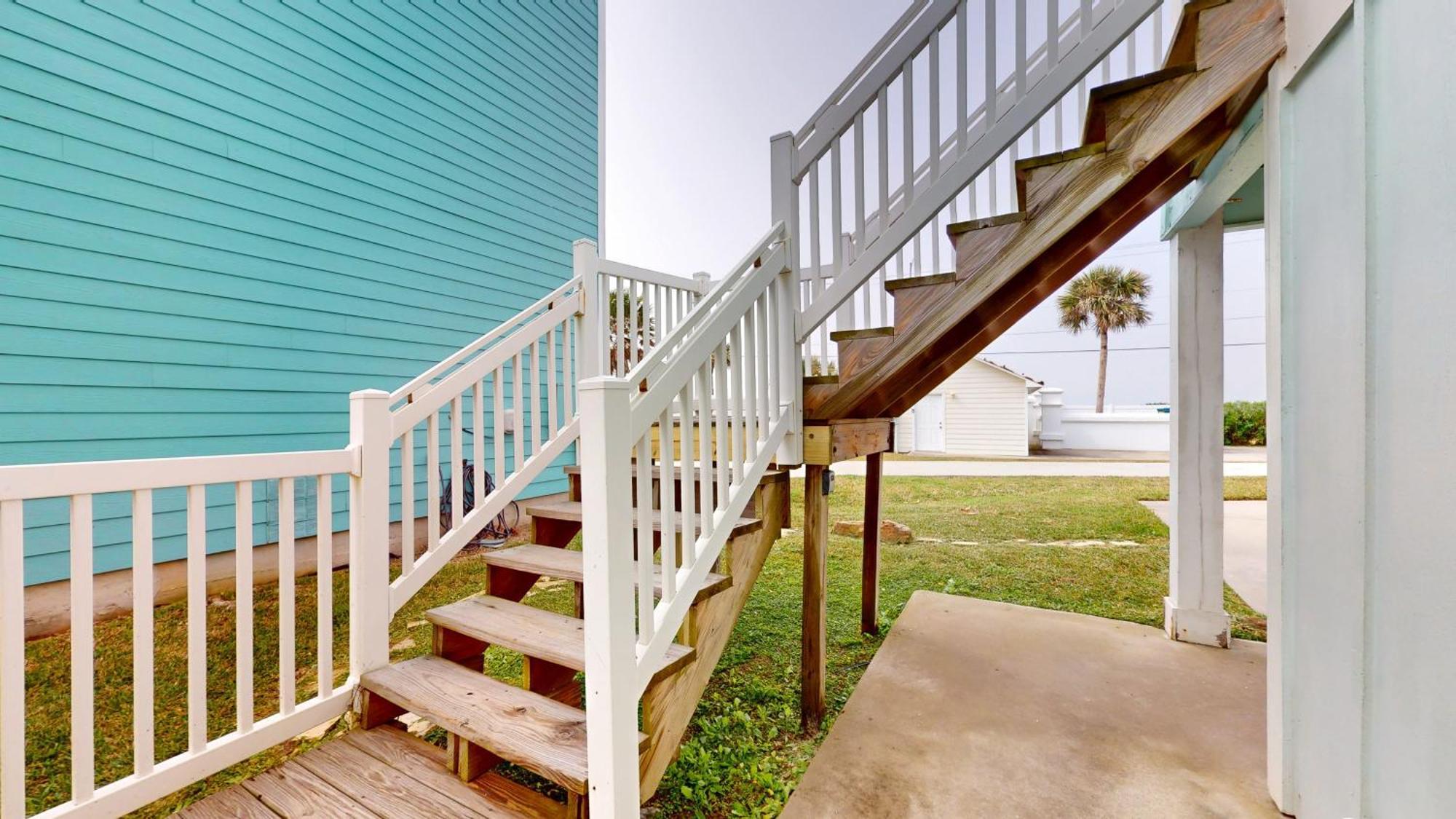 Bella Vista & Four Winds House Villa Mustang Beach Bagian luar foto