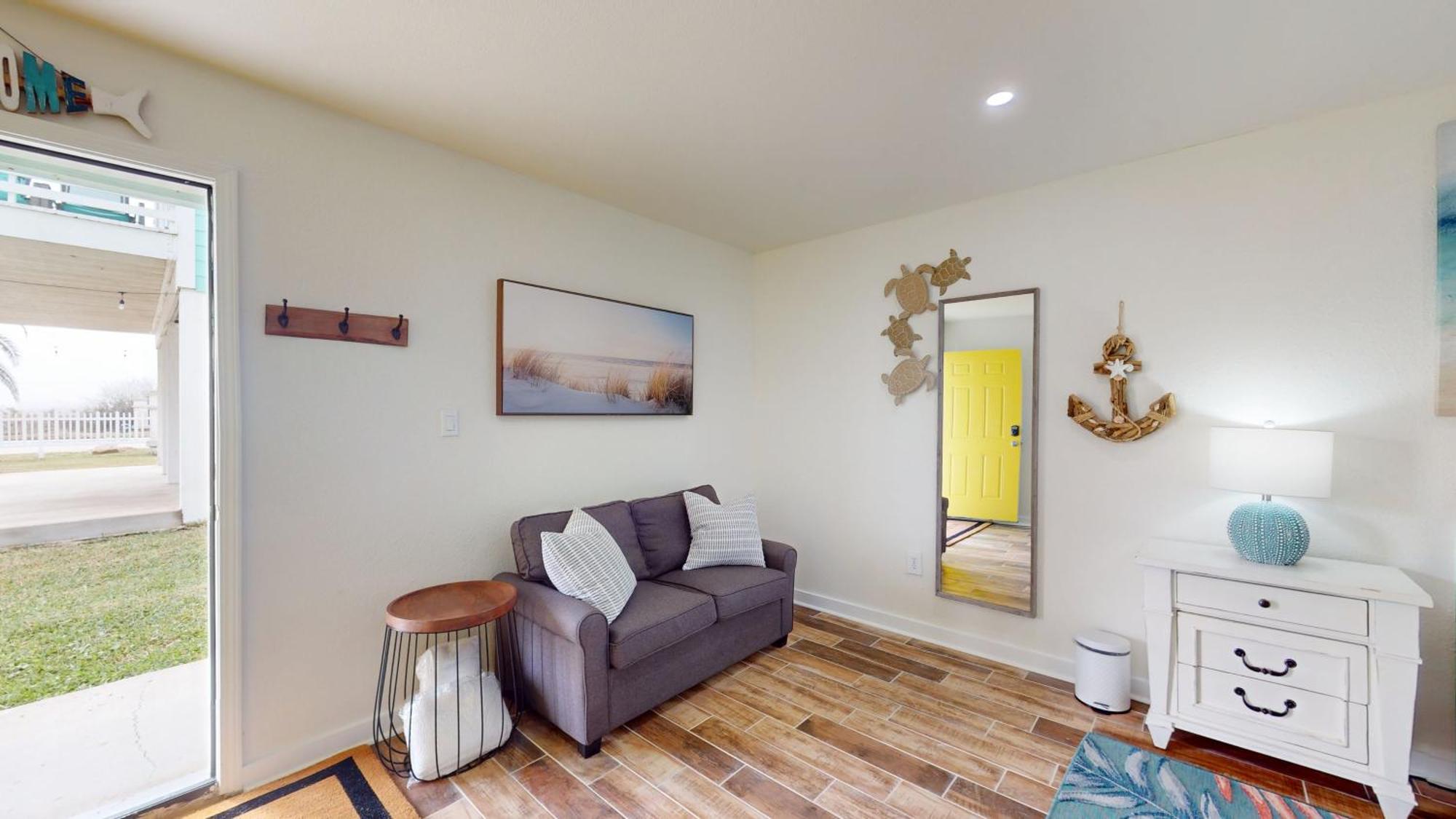 Bella Vista & Four Winds House Villa Mustang Beach Bagian luar foto
