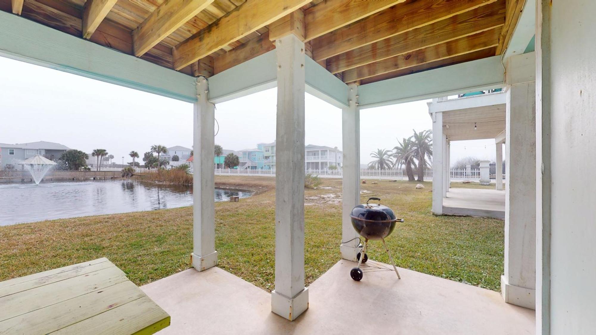 Bella Vista & Four Winds House Villa Mustang Beach Bagian luar foto