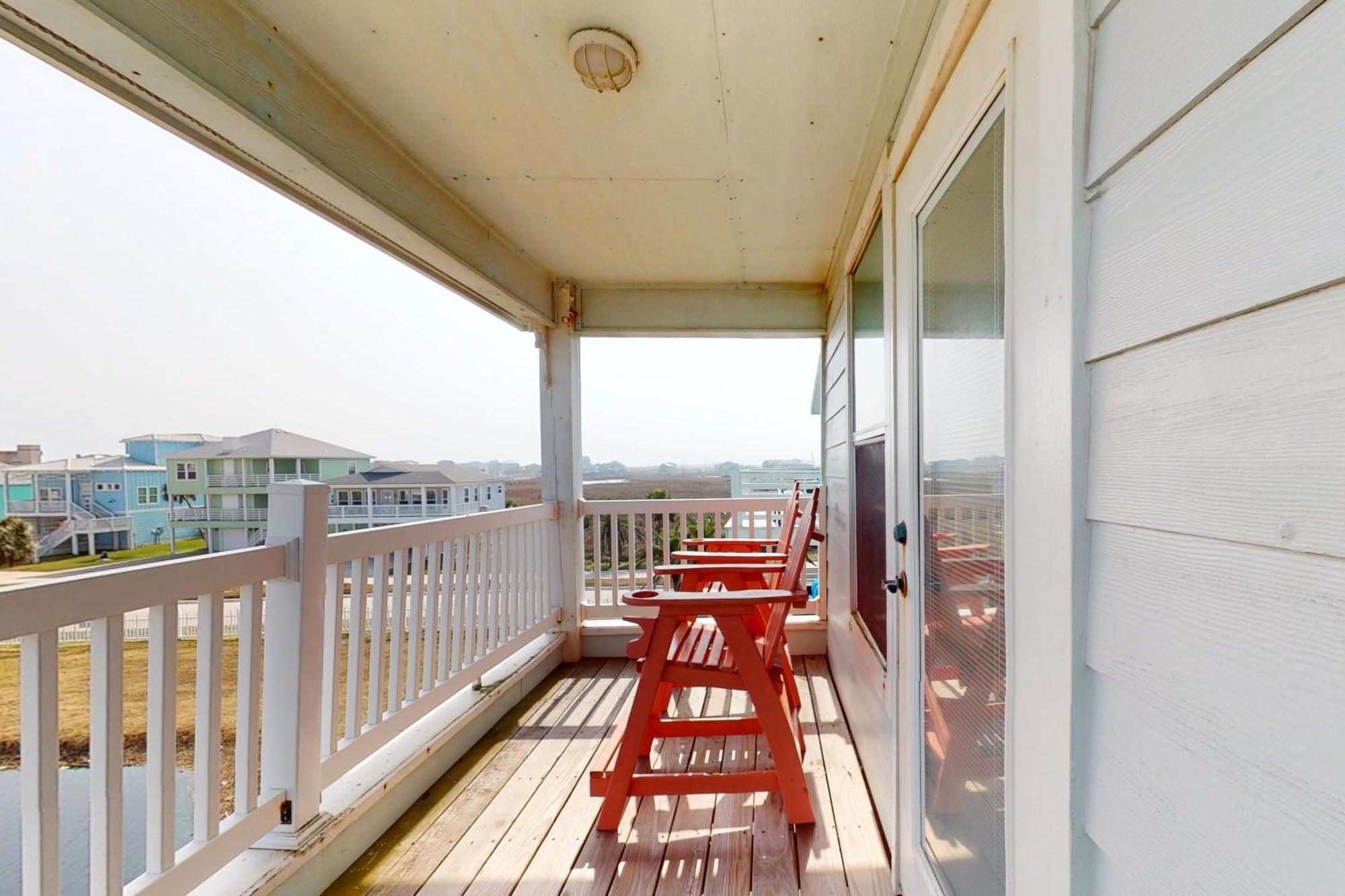 Bella Vista & Four Winds House Villa Mustang Beach Bagian luar foto