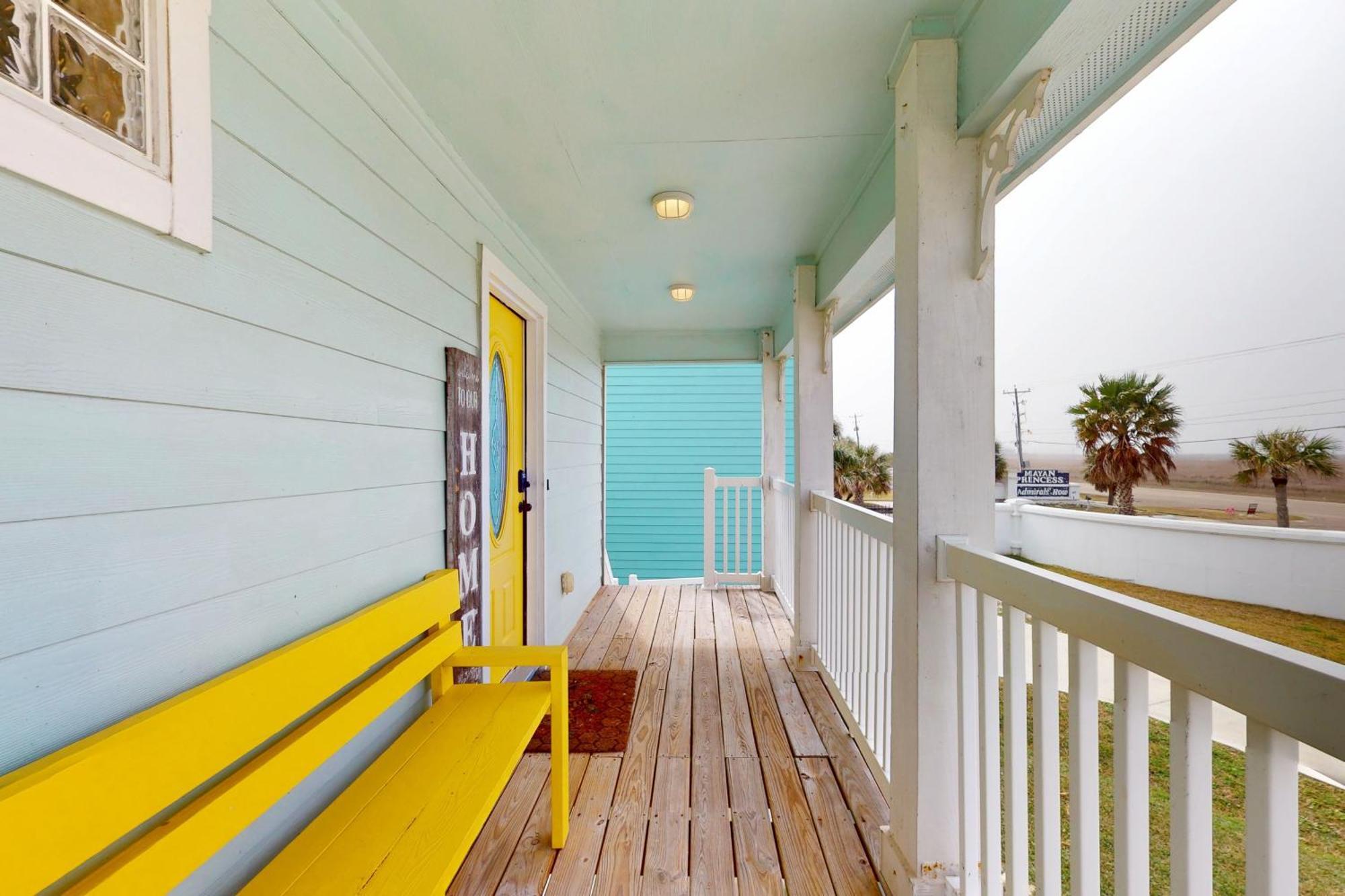 Bella Vista & Four Winds House Villa Mustang Beach Bagian luar foto