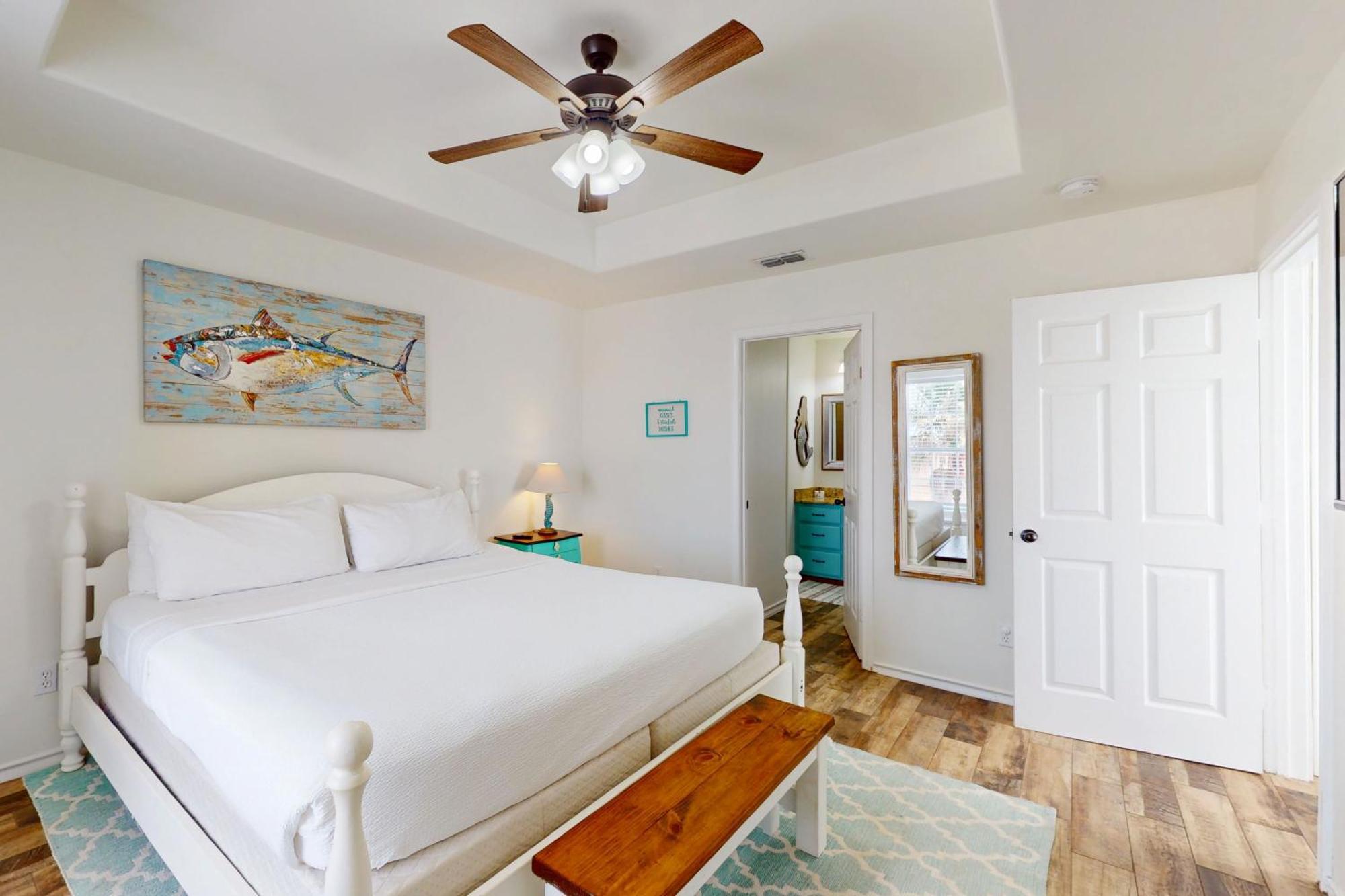 Bella Vista & Four Winds House Villa Mustang Beach Bagian luar foto